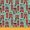 Green, variant on Soimoi Cotton Poplin Fabric Architectural Printed Craft Material 58 Inches Wide By The Yard-Pink