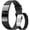 Black silicone & Black nylon, variant on Smart Bracelet with 2 Bands, Sleep Detection Bracelet with Multiple Sport Modes, Pedometer Smart Bracelet for Women Men Android iOS