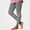 Gray, variant on Womens Ribbed Knit Leggings Stretchy Slim Fit Casual Workout Yoga Pants Size XL