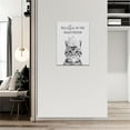 thumbnail image 4 of Cat Animal Prints Bathroom Wall Art Funny Quotes Bathroom Sign Toilet Room Decor Funny Bathroom Decor Bathroom Signs Poster Toilet Art Guest Bathroom Wall Decor 12"x16", 4 of 6