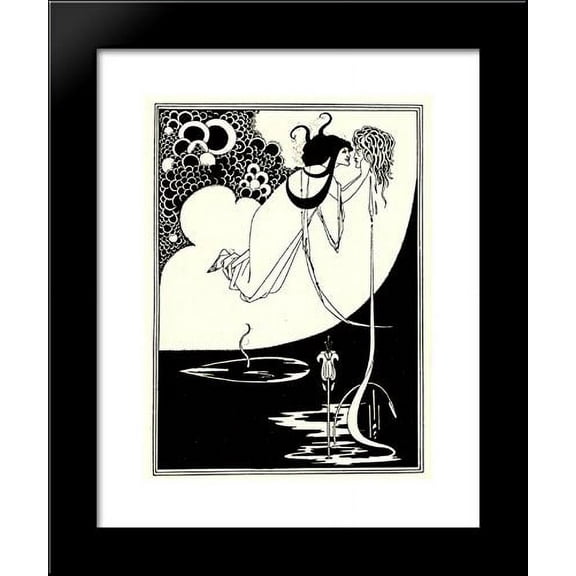 The Climax 20x24 Framed Art Print by Beardsley, Aubrey