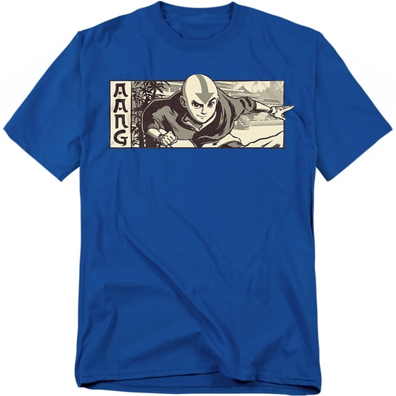 Avatar The Last Airbender T-Shirt Illustrated Aang Unisex Graphic Tee For Men & Women