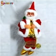 thumbnail image 7 of BESTSKY Animated Climbing Santa Claus on Beads Chain Musical Figure Christmas Tree Decoration Toy, 7 of 7