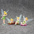 thumbnail image 5 of 4pcs/set 3-10cm Princess Tinkerbell Tinker Bell Beautiful Faery Fairy Elf Flower, 5 of 5