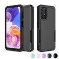 thumbnail image 1 of For Samsung Galaxy A03S A13 A14 A23 A32 A34 A53 A54 5G Case,Njjex 2 in 1 PC Phone Case ,Rubber & Rugged Shockproof Full Body Protection Case Cover-Black, 1 of 6