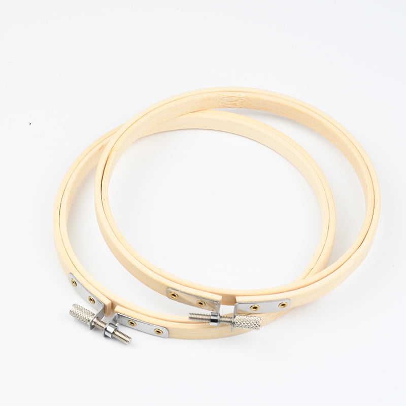Senya 2PCS No-Slip Hoops 17"， Bamboo Embroidery Frame，Bamboo Embroidery Hoop（Multiple sizes）, For Adults