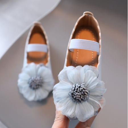 

Wesracia Baby Shoes Infant Kids Baby Girls Flower Lovely Single Princess Shoes Soft Soled Sandals