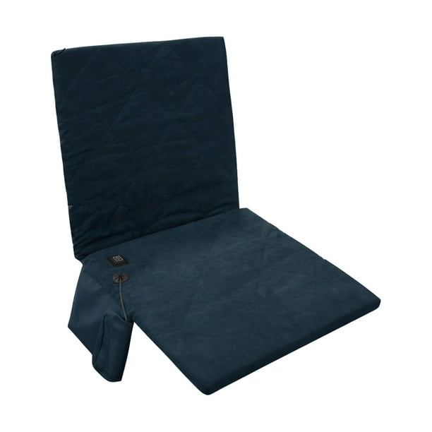 Soidarity Cojín de asiento con calefacción con 3 modos, permanece caliente al aire libre, cojín con calefacción para acampar al aire libre, carpas azul