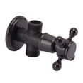 thumbnail image 4 of Water Stop Valve, Thickening Cross Handle Angle Stop Valve  For Bathroom, 4 of 8