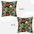 thumbnail image 3 of KLL Balls Decorative Throw Pillow Covers Velvet Soft for Couch Sofa Bedroom Living Room Outdoor - 18"x18", 3 of 8