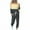 Dark Gray, variant on Women's 2 Piece Outfit Colorblock Lightweight Long Sleeve Tee Top and Jogger Pants Sets Casual Sweatsuit Tracksuit Purple S