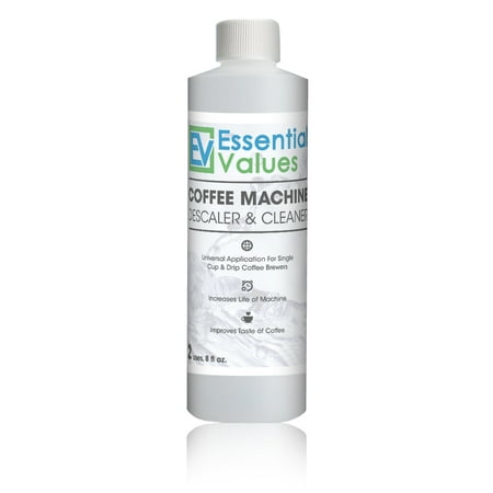 descaling solution for keurig, delonghi, saeco, gaggia, nespresso and all single use, coffee pot & espresso machines by essential (Coffee Machines Uk Best Price)