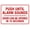 Warning Sign 1, variant on Radiation Area Authorized Personnel Only - 8"x12" Personalized Security Metal Sign, Safety Decor for Business, Office, Home, Yard