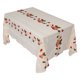 thumbnail image 3 of Elegante mantel navideño bordado, lavable y reutilizable, ideal para reuniones navideñas y celebraciones festivas, 3 of 8
