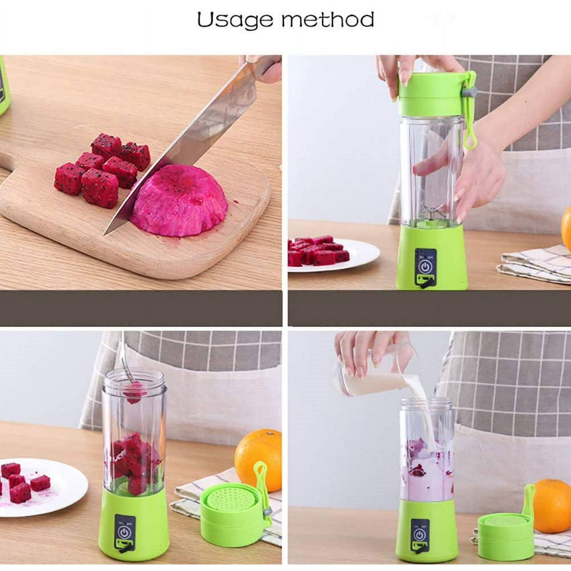 Portable electric usb juicer outlet