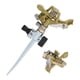 thumbnail image 4 of Aspersor, Rociador De Césped Multiusos Rotación De 360 ​​​​​ Pulverización Uniforme Distancia De Pulverización Ajustable Para Jardinero Para Jardín Para Césped, 4 of 7