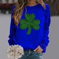 thumbnail image 2 of St Patricks Day Sweatshirt for Women St Pattys Shirt Charms Shirt Loose Comfy Sweatshirts Funny Clover Tops Saint Patty's Shirt Irish Shamrock Printed Shirts Patty's Holiday 2026 Long Sleeve Shirt, 2 of 4