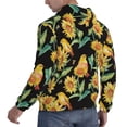 thumbnail image 6 of Lsque Sunflowers And Bird Pattern Casual Men's Hoodie,Hooded Sweatshirt with Kangaroo Pocket,Pullover Hoodie-XX-Large, 6 of 7