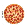 thumbnail image 2 of LSLJS Blanket & Pizza - Throw Blanket & 35x35" - Blankets & Realistic Food Blankets Personalized for Couch Sofa Bed Living Room, 2 of 2
