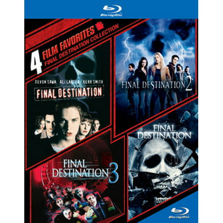 4 Film Favorites: Final Destination 1-4 (Blu-ray) (Final Destination Best Part)