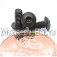 thumbnail image 2 of MonsterBolts - #4-48 x 1/4" Button Head Socket Cap Screws, ASME B18.3, Alloy Steel, Black Oxide, 50 Pack, 2 of 4