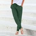 thumbnail image 4 of Valueadd Women's Casual Pants Elastic Waist Pants Trousers With Pockets, 4 of 7