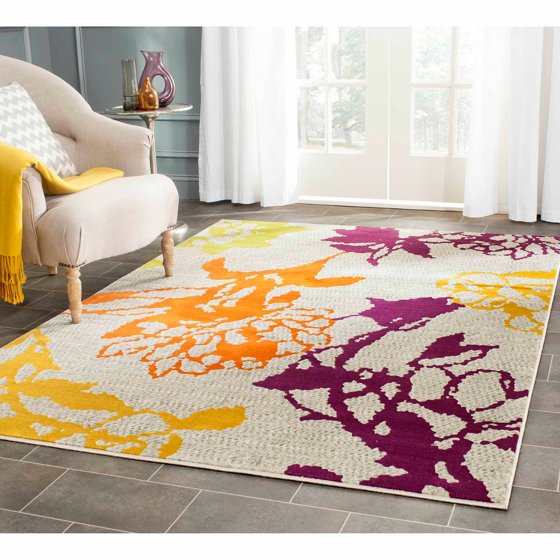 Safavieh Porcello Alban Abstract Floral Area Rug or Runner