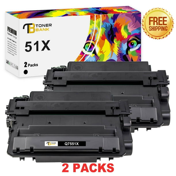 Simplificar Amasar disco Toner Bank 2-Pack Compatible Toner Cartridge Replacement for HP Q7551X LaserJet P3005 P3005D P3005X P3005N P3005DN M3027-MFP M3027X-MFP M3035-MFP M3035XS-MFP Black - Walmart.com Simplificar Amasar disco Toner Bank 2-Pack Compatible Toner Cartridge Replacement for HP Q7551X LaserJet P3005 P3005D P3005X P3005N P3005DN M3027-MFP M3027X-MFP M3035-MFP M3035XS-MFP Black - Walmart.com