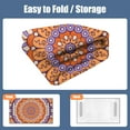 thumbnail image 2 of Contemporary Mandala Golf Cart Seat Cover 51" x 31", Universal Microfiber Towel for Bench Protection, 2 of 8
