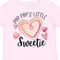 thumbnail image 4 of Inktastic Pop Pop's Little Sweetie with Pink Heart Cookie Boys or Girls Toddler T-Shirt, 4 of 5