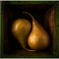thumbnail image 2 of Li Wp, Allan 12x12 White Modern Wood Framed Museum Art Print Titled - A pair of pears, 2 of 4