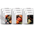 thumbnail image 2 of 3pcs Frameless Canvas Art - Vibrant Sushi & Seafood Wall Decor, Modern Minimalist Style, Perfect for Living Room, Office, or Bar, Ideal Gift for Birthdays & Holidays, Office Decoration | Modern Wall, 2 of 4