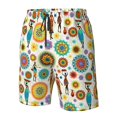 thumbnail image 4 of Fotbe Beautiful African Womens Trajes de Baño Estampados para Hombre, Shorts de Verano de Secado Rápido, Ropa de Playa, Bañadores-Medium, 4 of 6
