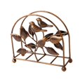 thumbnail image 3 of Servilletero de mesa Pájaro Independiente Soporte duradero Estante de almacenamiento Elegante dispensador de pañuelos para cocina Cafetería Mesa de Bronce Gloria Servilletero, 3 of 6