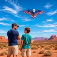 thumbnail image 3 of Wicked Kites Ready 2 Fly Eagle XXL Premium 53" 3D Pop-Up Ripstop Fabric Kite, 3 of 10