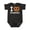 Black Leopard, variant on Oktoberfest Pretzel Fun Holiday Boys or Girls Baby Bodysuit