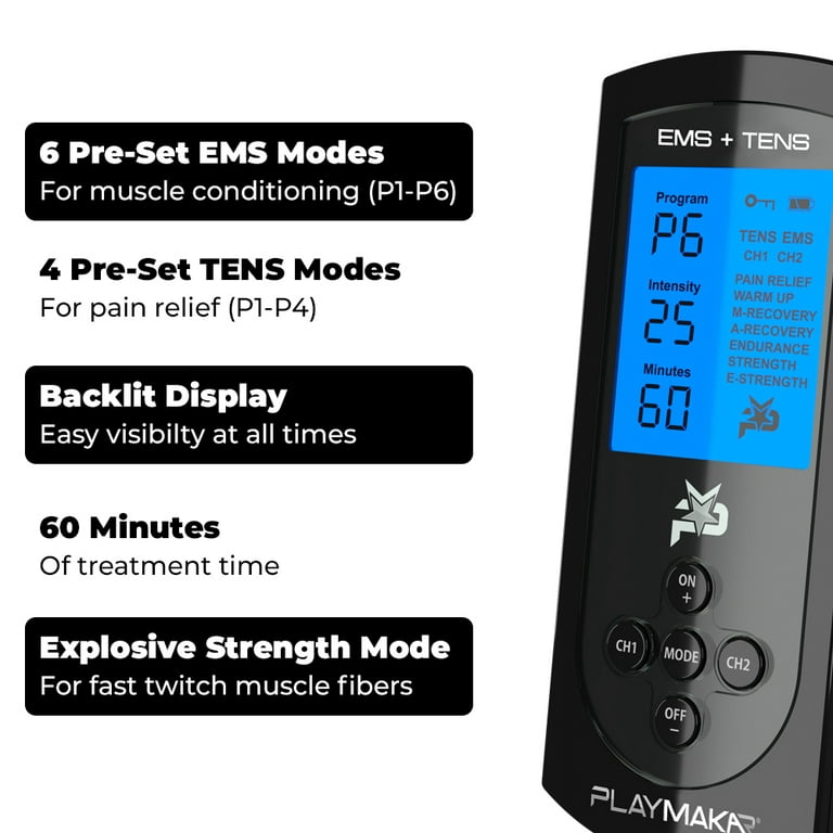 PlayMakar Pro Electrical Muscle Stimulator
