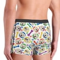 thumbnail image 4 of Bingfone Cartoon Labrador Retriever Men's Underwear - Casual Stretch Boxer Briefs-Medium, 4 of 7
