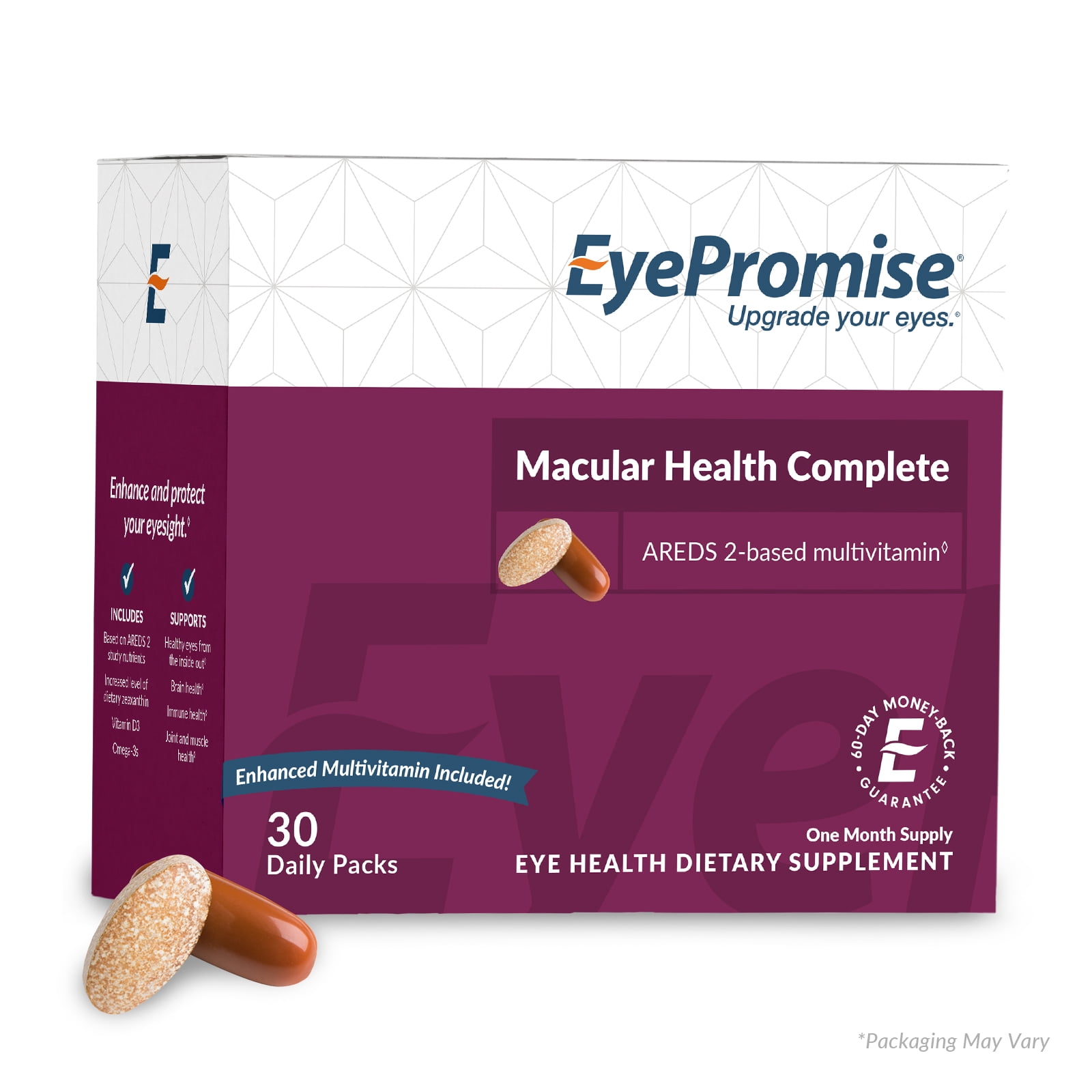 EyeScience Macular Health Formula - Advanced Ocular Vitamin Dietary ...