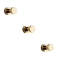 thumbnail image 3 of Inteprter Toalleros Modernos Para Baño - Amplias Aplicaciones Latón Diseño Moderno Potente Autoadhesivo Colgador Adhesivo Dorado -(tornillos) Type1 NO1, 3 of 6