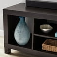 thumbnail image 4 of hometrends Hollow Core TV Stand, Espresso, 4 of 7