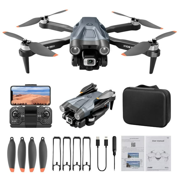Clearance Sales Today 4k Drone, Camera for Adults 4K Drones High Resolution Aerial Photography Videography, Micro Drone with Carrying Case for Adult Beginners and Kids