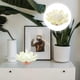 thumbnail image 3 of LED Floating Lotus Lantern Wishing Water Lily Artificial Candle Flower Lanterns Pool Decor for Festival Party (White), 3 of 3