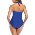 thumbnail image 6 of Ynynloco One Piece Bathing Suit for Women Vinatge Womens Swimsuits Tummy Control Slimming Athletic Womens Swimwear, 6 of 6