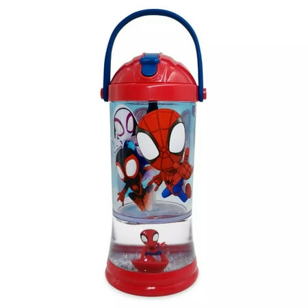 product image of Disney Store Marvel Spiderman Spidey and His Amazing Friends Canteen Snowglobe Sipper Kids Cup