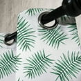 thumbnail image 3 of Ambesonne Green Grommet Curtain, Watercolor Tropical Palm, 50" x 72", Forest Green White, 3 of 6