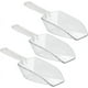 thumbnail image 1 of Cuchara de cocina de 1/2 taza, cuchara de plástico extra grande, juego de 3, transparente, 1 of 5