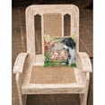 thumbnail image 2 of Carolines Treasures CDCO0362PW1818 Patch the Border Collie and Piglet Friends Canvas Decorative Pillow  18H x18W, 2 of 2