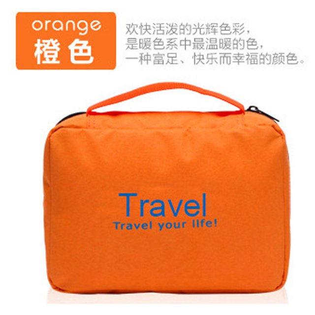 Versión Coreana Puede Colgar Artículos De Tocador Bolsa De Almacenamiento Impermeable De Viaje Neceser Plegable Cosméticos huangjie unisex