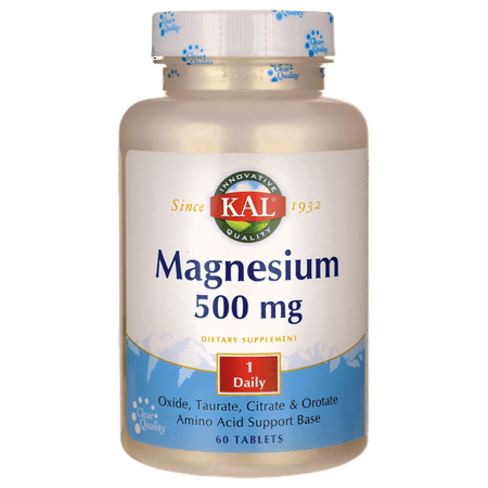 UPC 021245573203 product image for Magnesium  500Mg Once Daily by Kal - 60 Tablets | upcitemdb.com